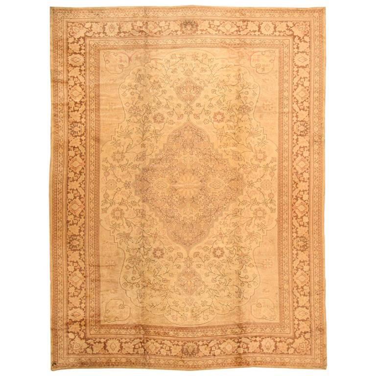 Antique Oushak Turkish Rug For Sale at 1stdibs