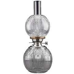 Antique Cut-Glass Gone with the Wind Lamp
