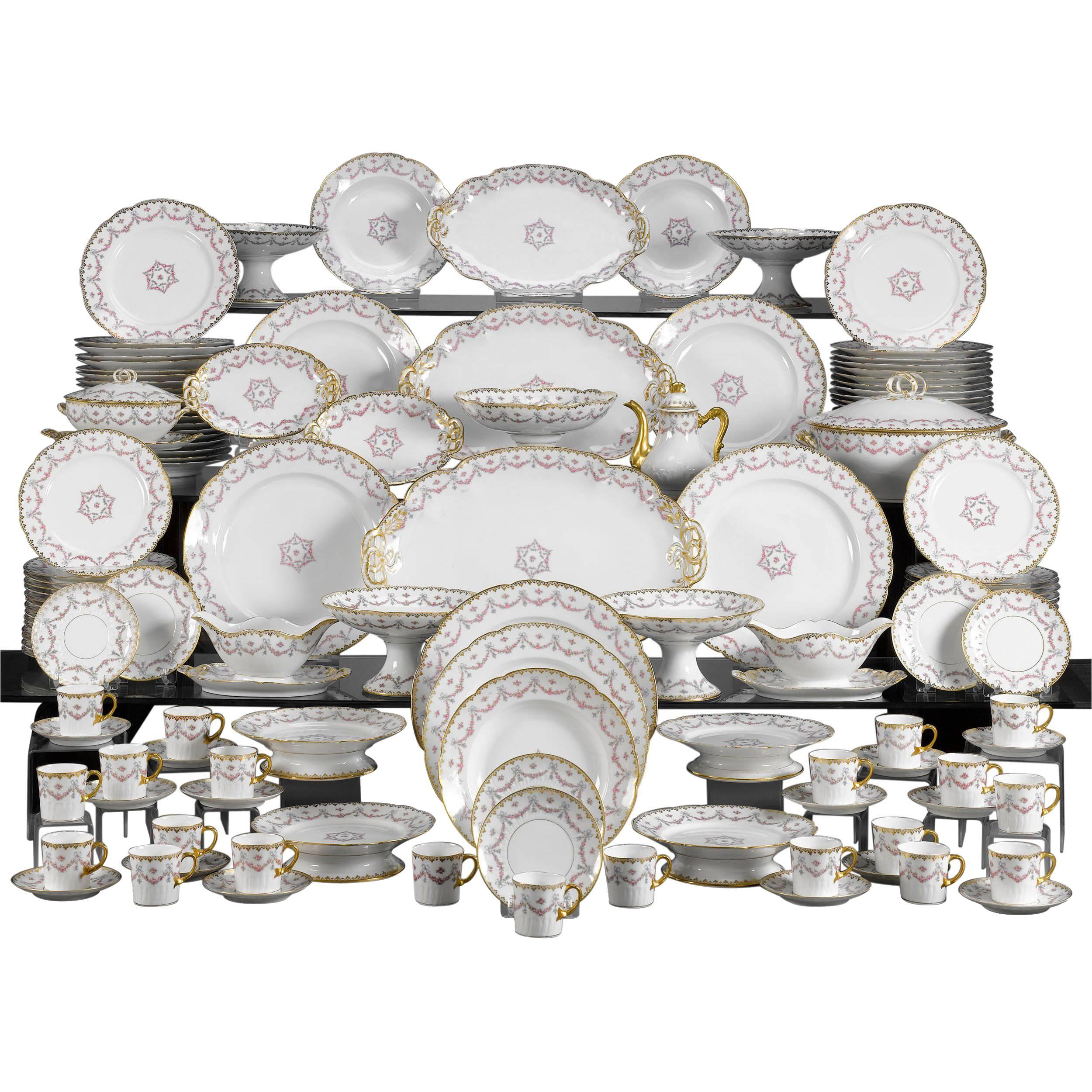 Limoges Porcelain Dinner Service