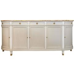 Antique Louis XVI Style “Buffet Crédence” from the French Alps