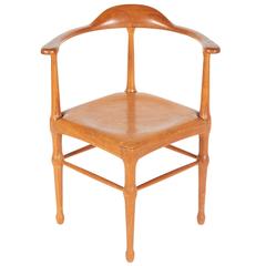 Vintage Model of Danish Mid-Century Corner Chair 3