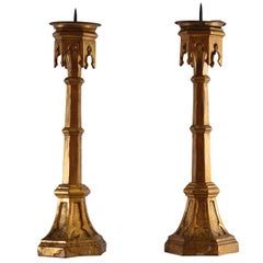 Wood Candlesticks