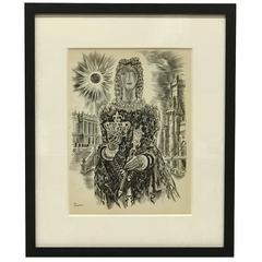 Set of Four Limited Edition Lithographs by Albert Decaris 6