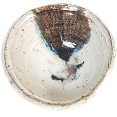 Large Japanese Stoneware Bowl by Maruta Munehiko