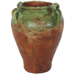 19th Century Glazed Honey Pot 2