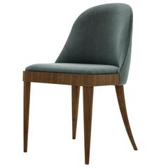 Elegant 'Roma' Walnut Wood Chair 9