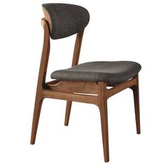 Stylish 'Pisa' Walnut Wood Chair 8