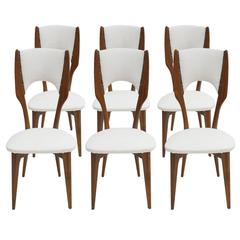 Set of Six Chairs Designed by Paolo Buffa 5