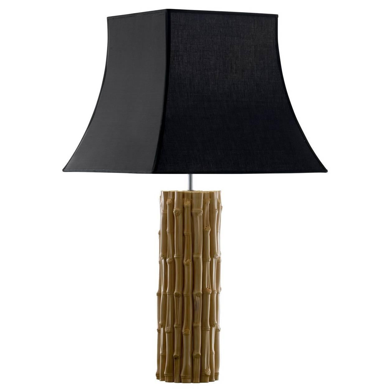 Bamboo Amber Desk Lamp