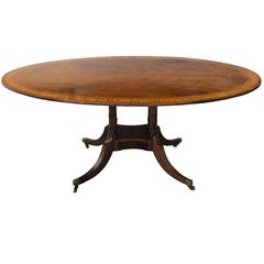 English 19th Century Tilt-Top Breakfast or Centre Table