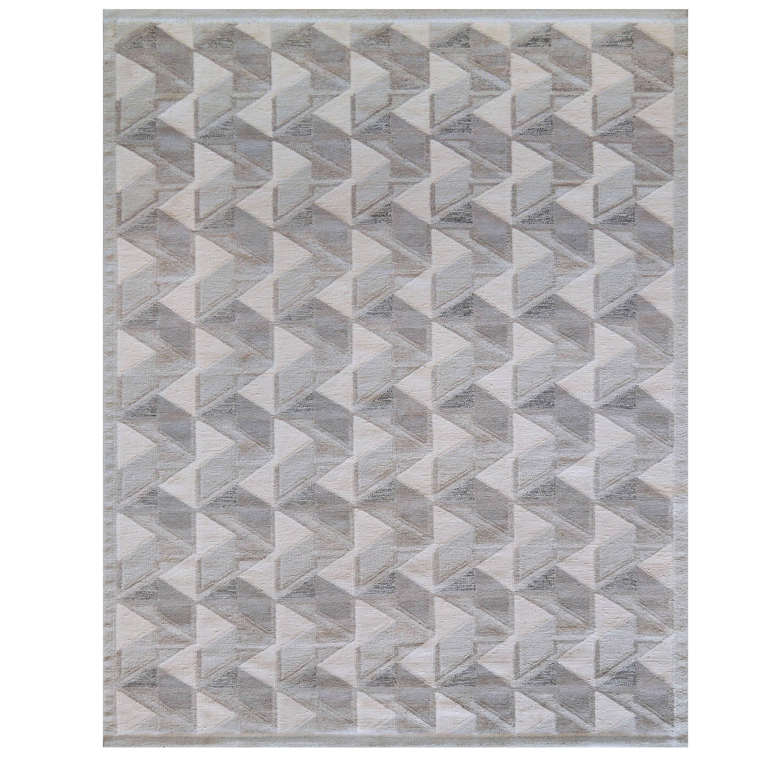 Swedish FlatWeave Rug For Sale at 1stDibs