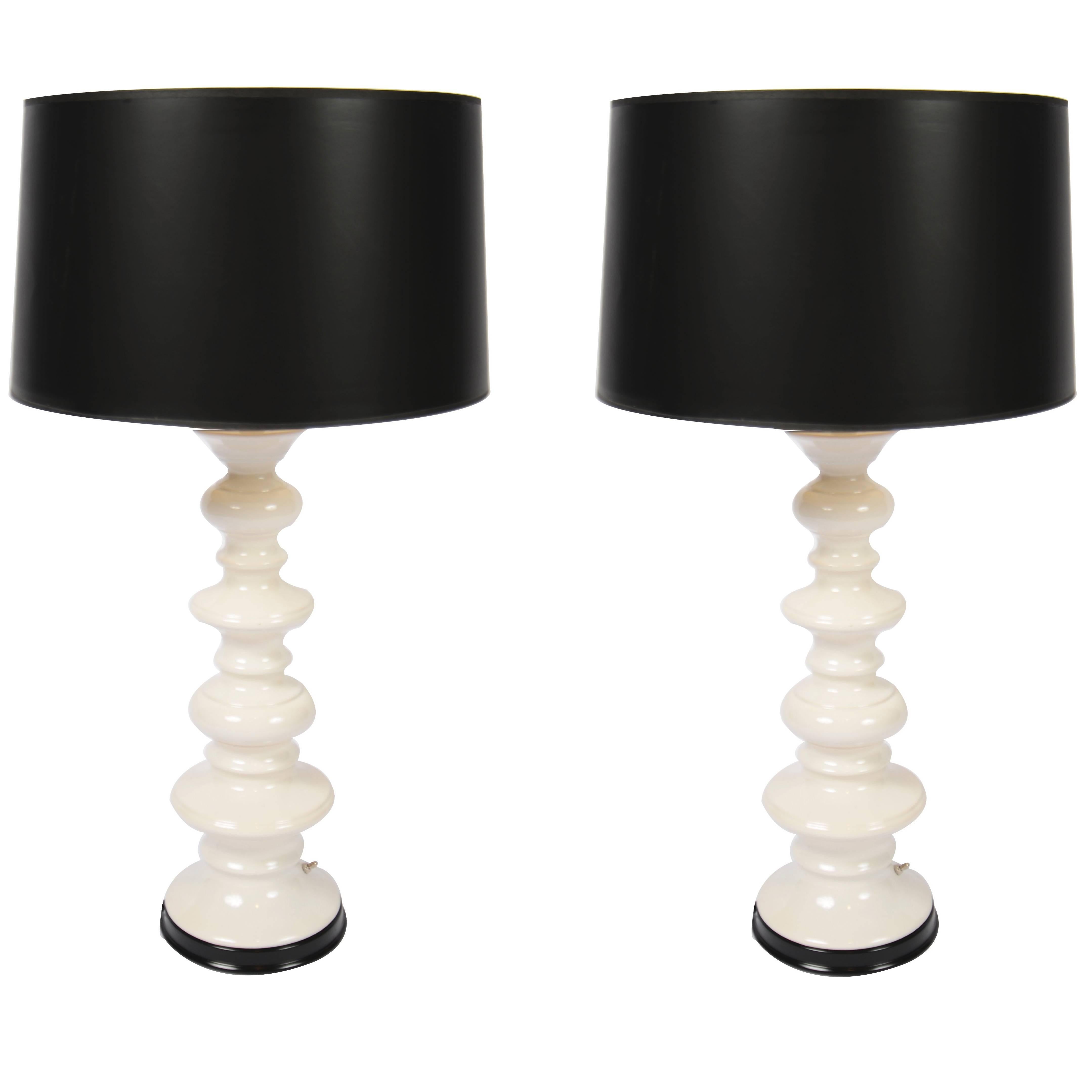 Pair of Regency Table Lamps For Sale