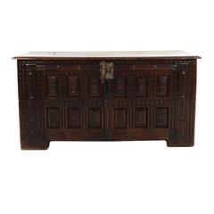Antique Large Early 19th Century Highly Carved and Panelled Cabinet