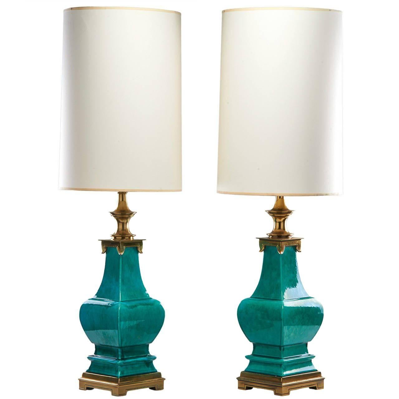 Pair of Stiffel Table Lamps, 1950