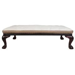 Country House Deep Buttoned Stool