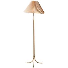Josef Frank Brass Floor Lamp Model 2326, Design Sweden, 1932