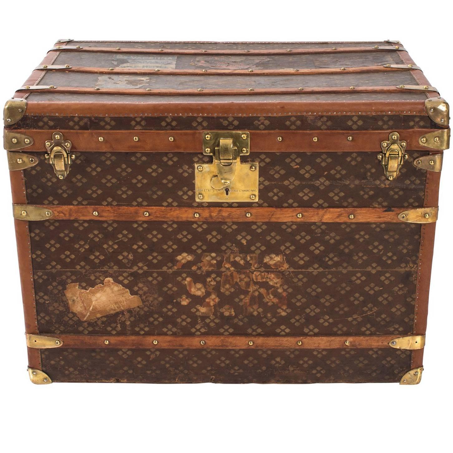 1920s Steamer Trunk For Sale
