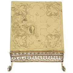 Brass Book Stand