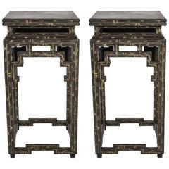 Tall Chinese Side Tables
