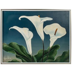 Calla Lily Oil Painting