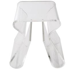 Bimorphic Lucite Stand