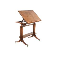 English Draftsman Table, circa 1820 