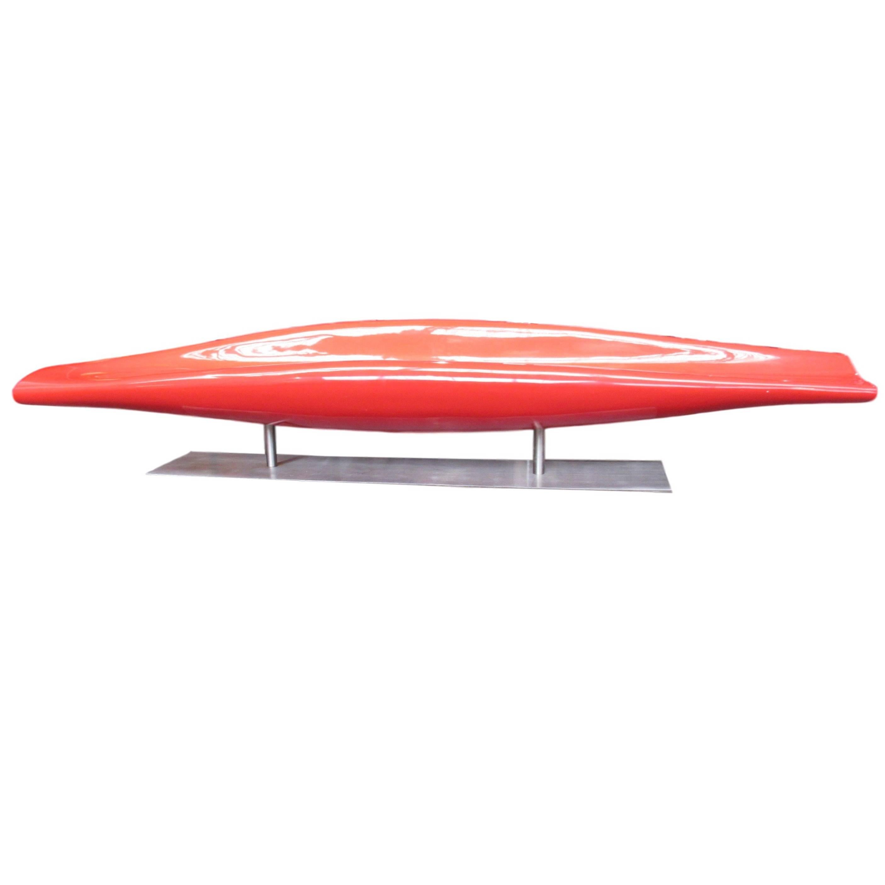 Red Bench by Jean-Marie Massaud for Cappellini For Sale