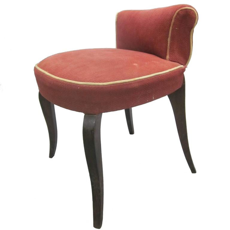 French Art Deco Vanity Chair Attributed to André Arbus For Sale at ... French Art Deco Vanity Chair Attributed to André Arbus For Sale at ...