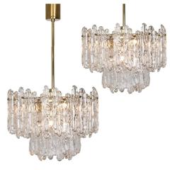 Pair of Stunning Kinkeldey Chandeliers, 1970