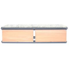Stack Storage One-Tier Wood Drawers with Stone Top 7
