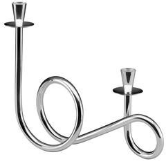 Stylish Candelabra with a Sinuous Design 6