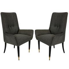 Pair of Stylish Italian Bedroom Chairs 12
