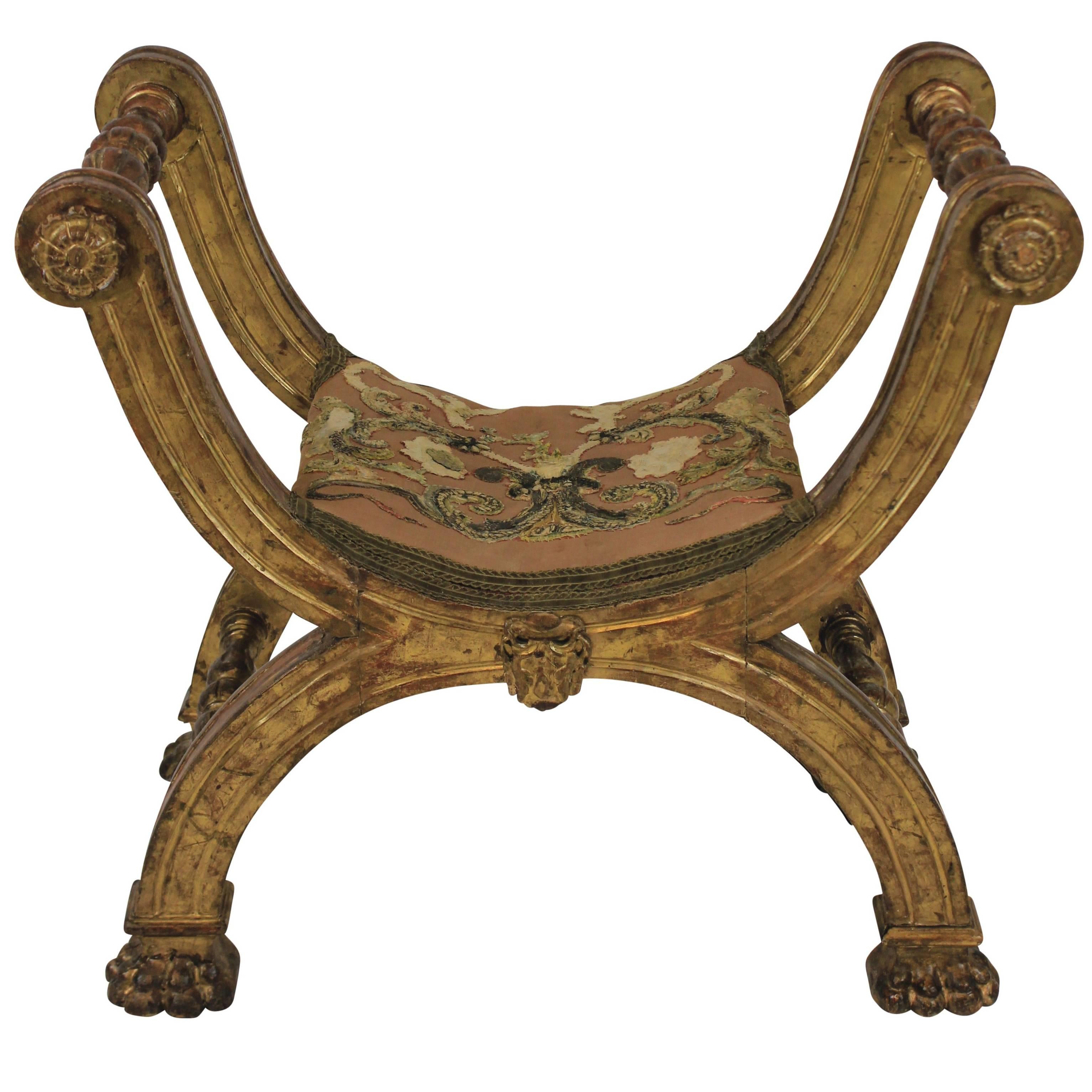 Early 18th Century Cardinal's Seat