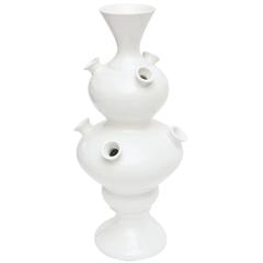 Sculptural Sensual Italian Ceramic Vessel, Vase or Object