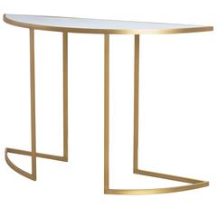 Bleecker Demilune Console