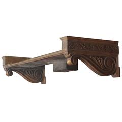 1930s Bronze Bank Shelf Without Top from the Williamsburg Saving Bank