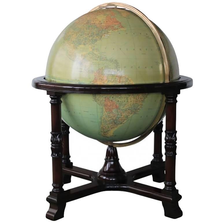Vintage Replogle 32 Inch Library Globe