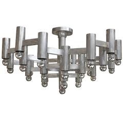 Pair of Pendant Lamps Designed by Gaetano Sciolari 9