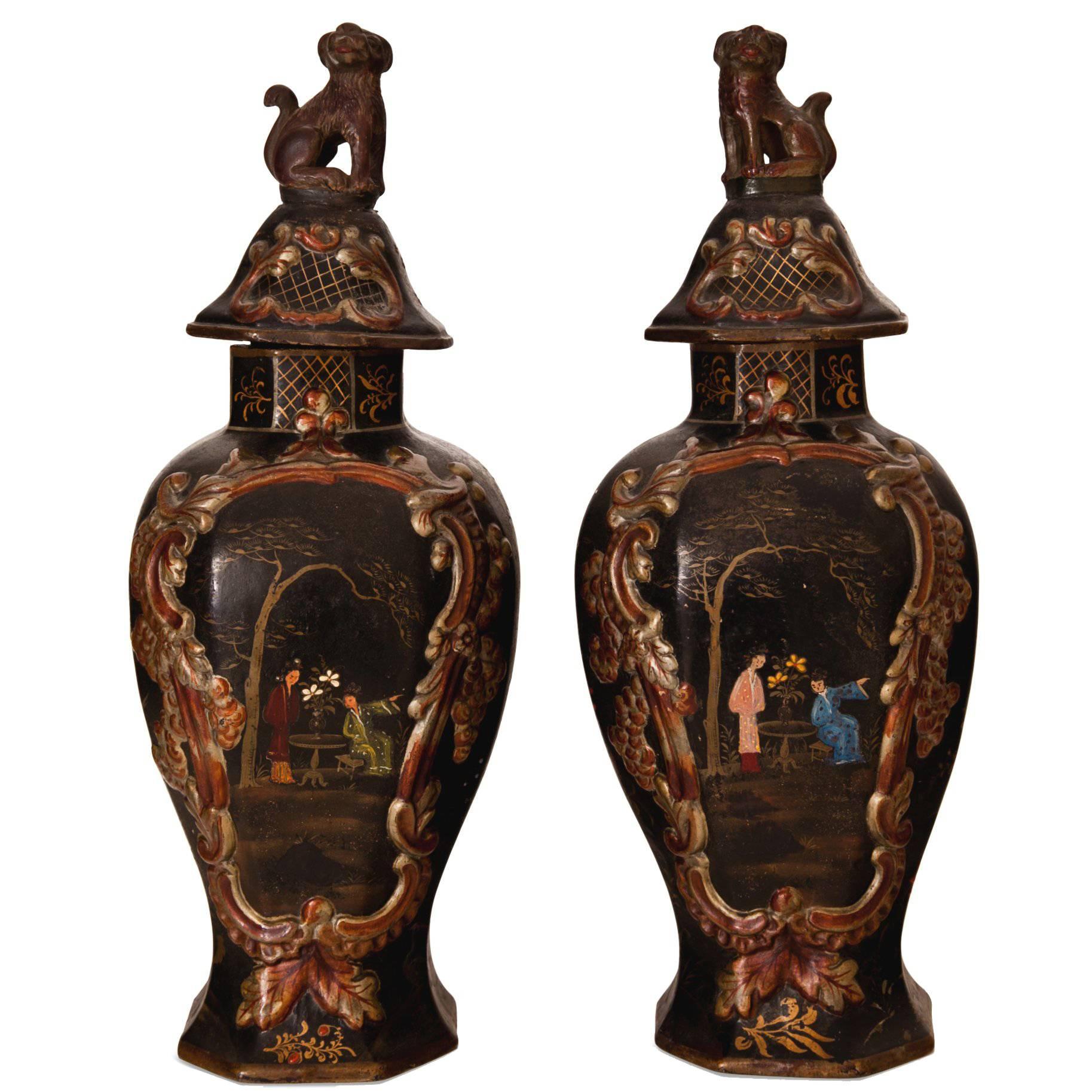 Chinese Vases, Berlin, circa 1840
