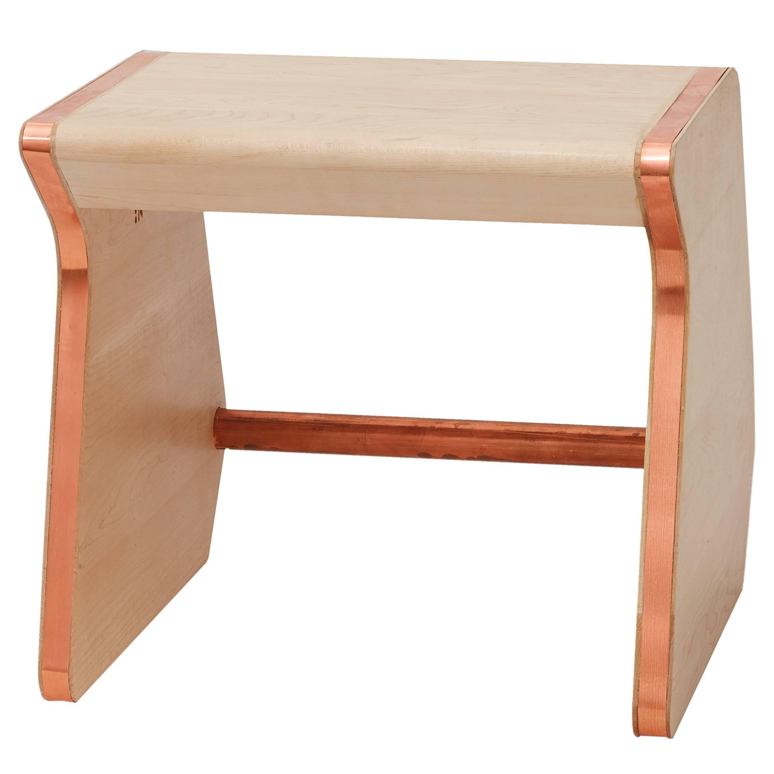 'Perch' Child Chair from the Heritage Collection by Studiokinder in Maple/Copper For Sale