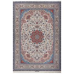 Fine Vintage Isfahan Persian Rug 8