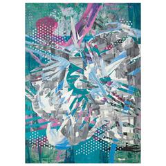 Amazing Abstract Oil on Canvas Painting by Bulgarian Artist Mark Millene