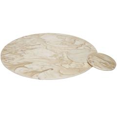 Edie Parker Home Placemat Solid Burnt Agate Acrylic