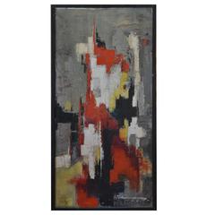 Polychromatic Abstract Painting, Germany, 1969 10
