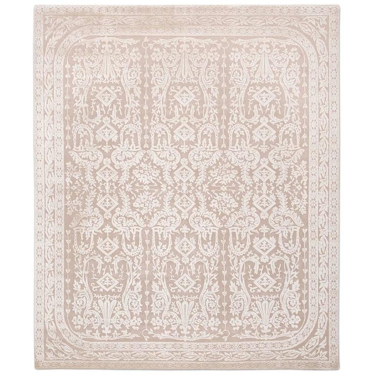 HandKnotted Tibetan Rug Made in Nepal by Knots Rugs
