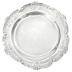 Twelve .800 Silver Dessert Plates circa 1950s by Bellini 9
