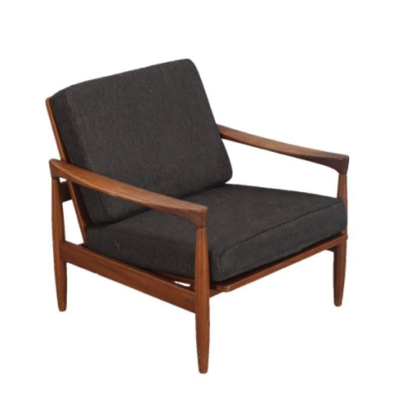 1950 Vintage Kolding Easy Chair For Sale
