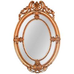 Early 19th Century English Oval Mirror 5