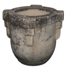 Art Deco Stone Garden Urns 11