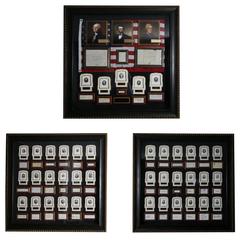 Rare United States of America Presidential Signature Collection